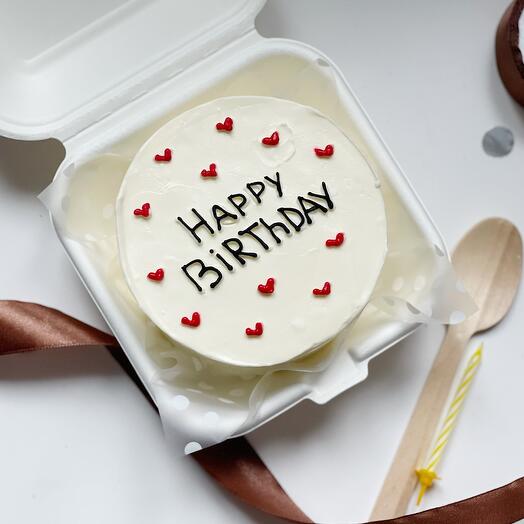 Pastel de Bento "happy birthday