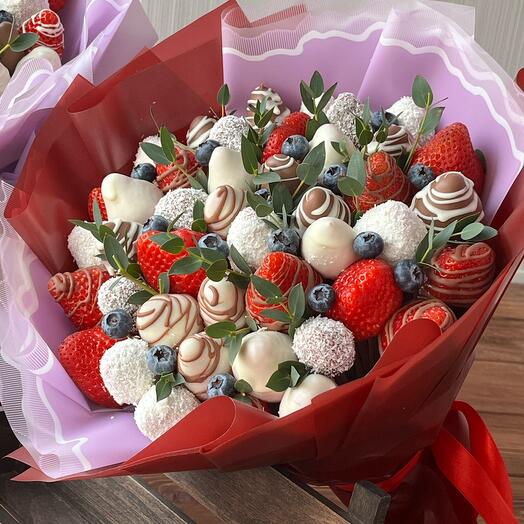 El paraíso de las fresas cubiertas de chocolate
