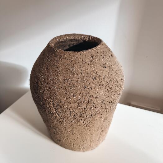 A large vase in the style primal