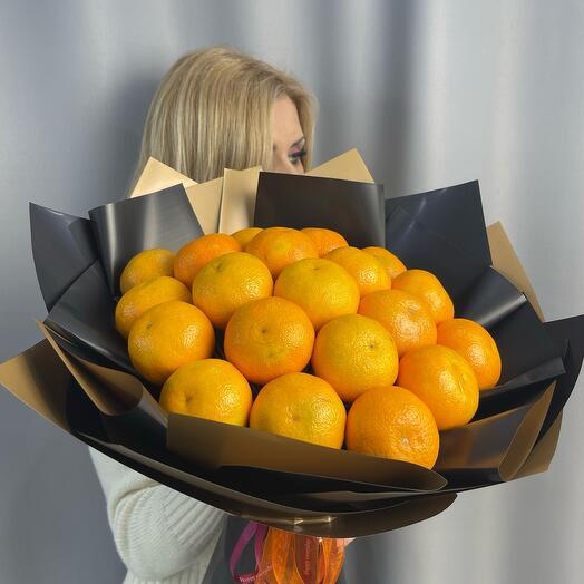 Букет из мандарин