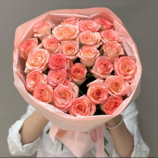 Милый кругляш 25 роз Джумилия
