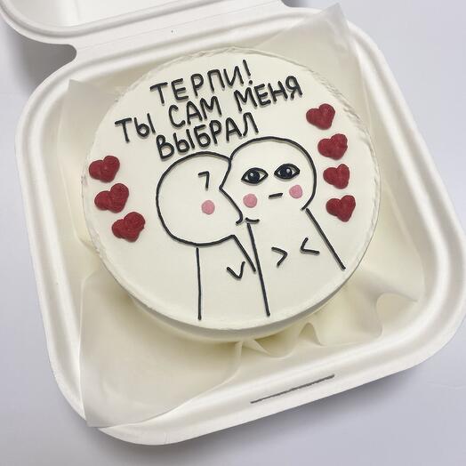 Бенто торт «влюбленные»