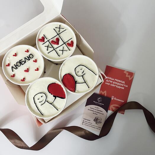 Пирожные Cake to go для влюбленных