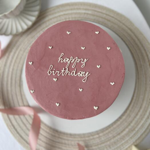 Торт Happy birthday