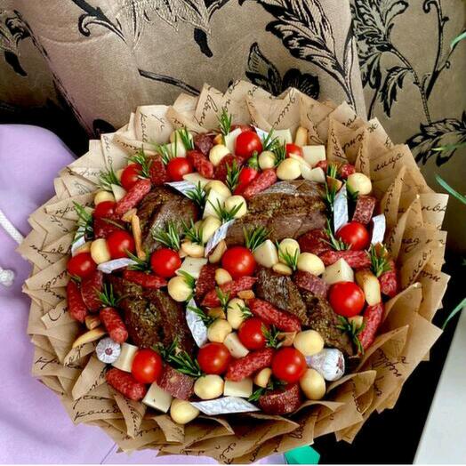 Букет мужской Вкусно и сытно