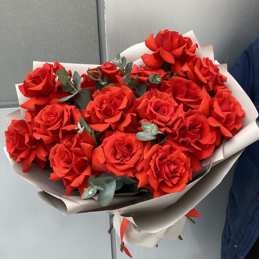 Bouquet of French roses 15