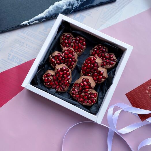 Гранат в шоколаде ♥️
