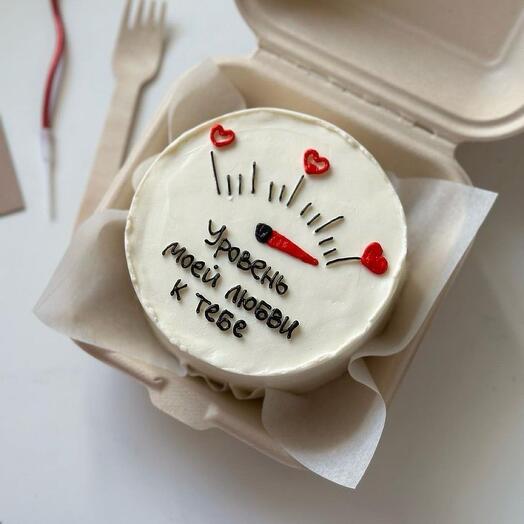 Bento Cake-The level of my love for you