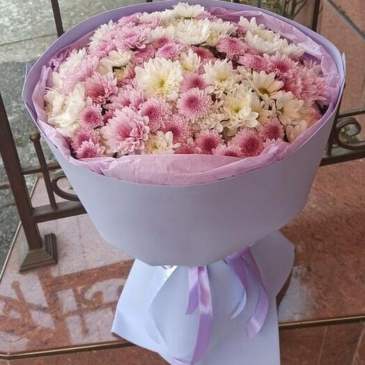 Букет кустовых хризантем