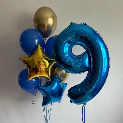 Blue-gold balls