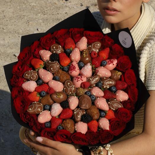 Букет размера "М+"