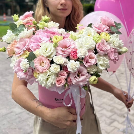 Kutudaki pembe karışık