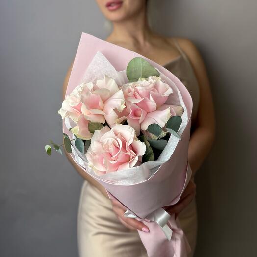 French roses Pink Mondial 3