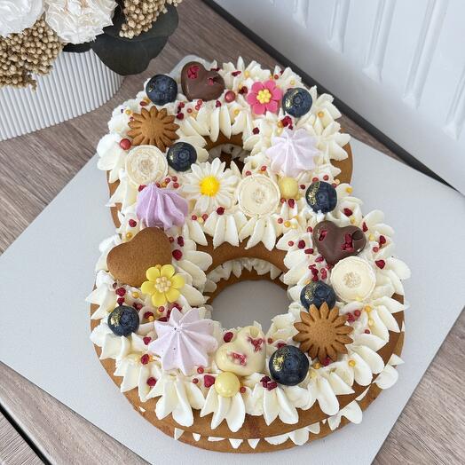 Торт «Цифра» 8