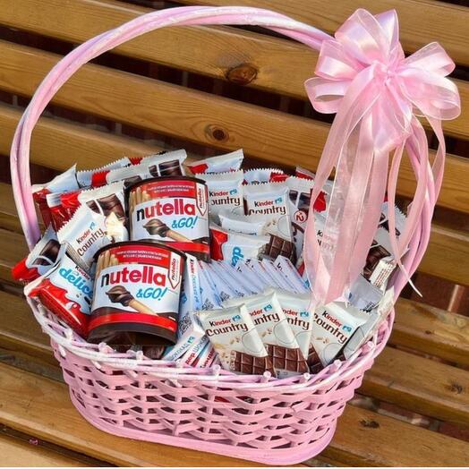 Kinder шоколадки и Nutella go