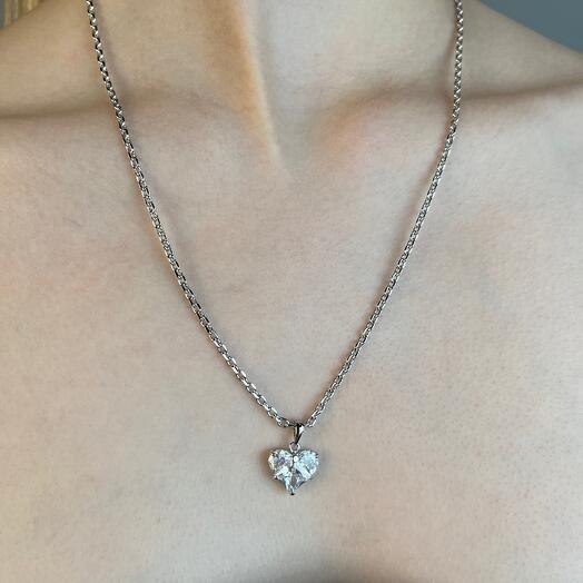 Подвеска « Сердечко crystal