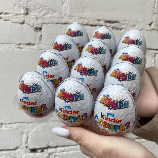 Набор Kinder сюрприз 12 шт