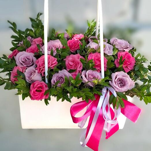 🌹Букет 🌹 с кустовыми розами 🌹