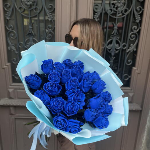Blu roses mono