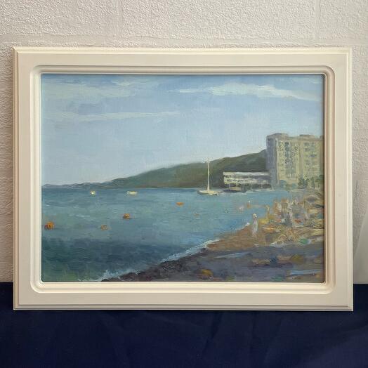 Пляж в Лазаревском