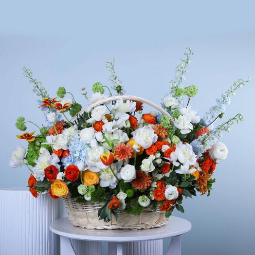 Mixed Bloom Basket