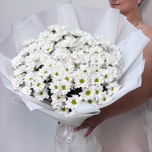 Букет белых ромашек