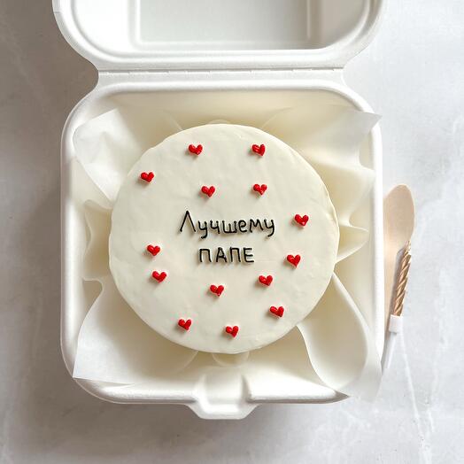 Бенто-торт для папы