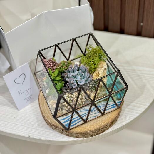 Подарок для любимой с множеством цветов