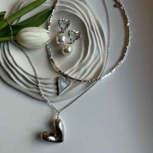 Сет украшений Юность (Чокер, подвеска, серьги)