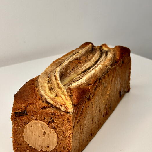 Банановый кекс с шоколадным кремом