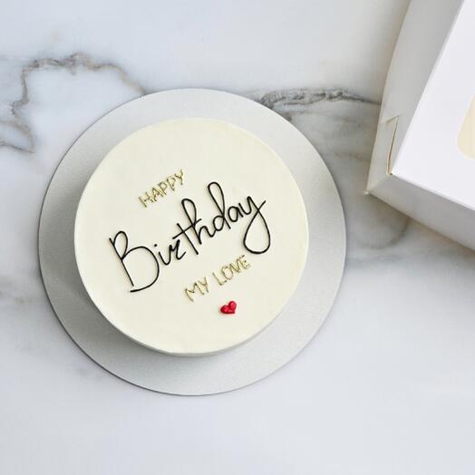 Торт бенто happy birthday my love