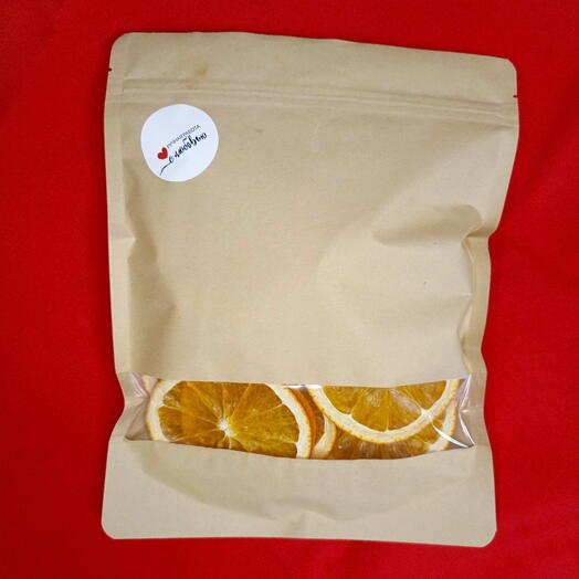 Сушеные апельсины кольцами для декора, 100 гр