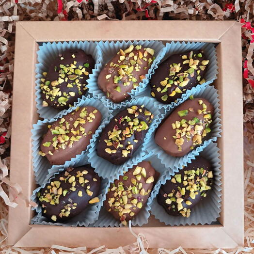 Финики в шоколаде с дубайской начинкой