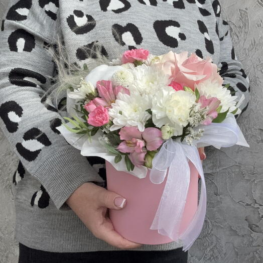 Цветы в коробке