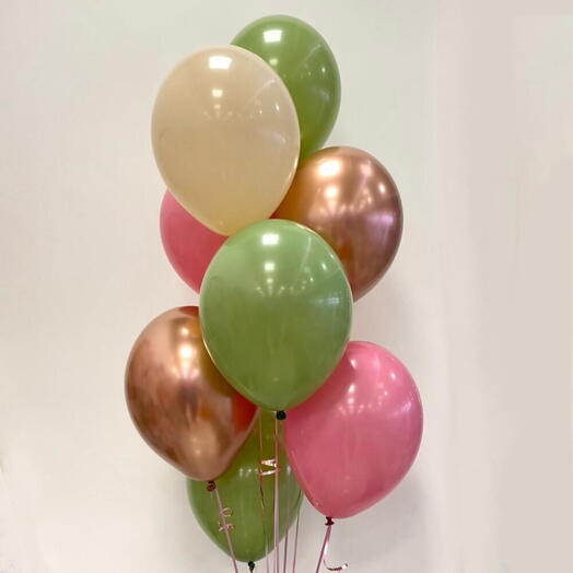 Набор из 9 шаров "Дикая орхидея"