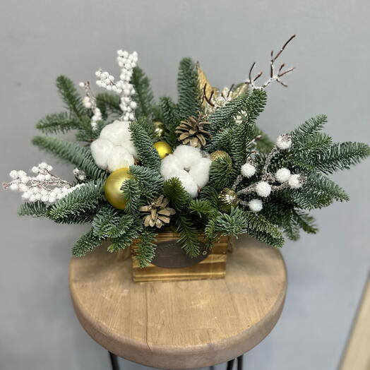 Композиция из живого нобилиса «гармония с природой»