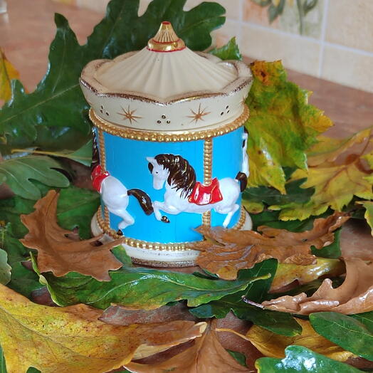 Шкатулка с символом года " карусель 🎠 "