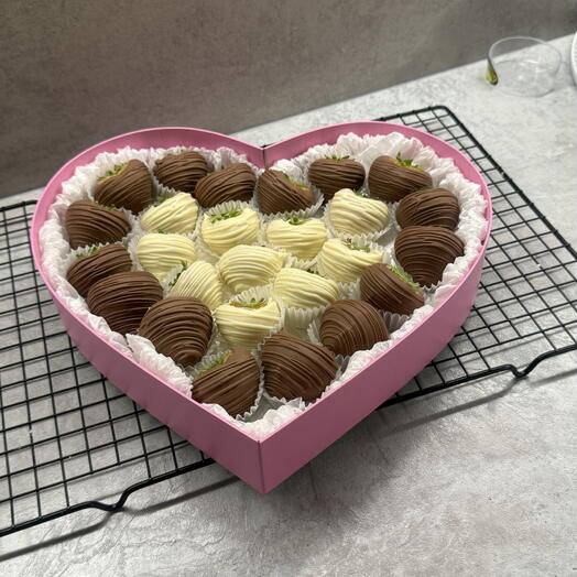 Клубника в шоколаде Сердце 💓