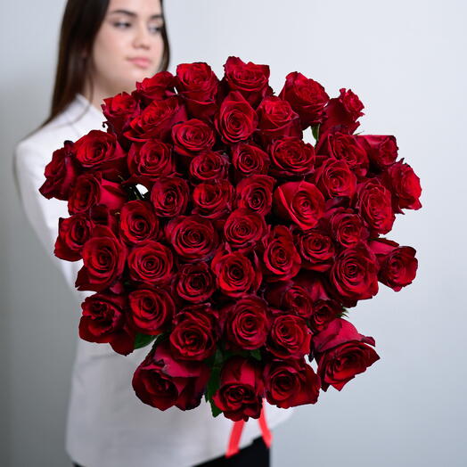 51 красная роза ️️️