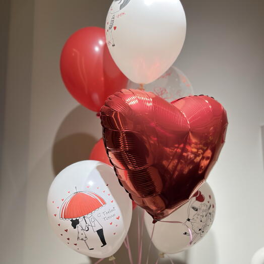 Набор шаров «Люблю»