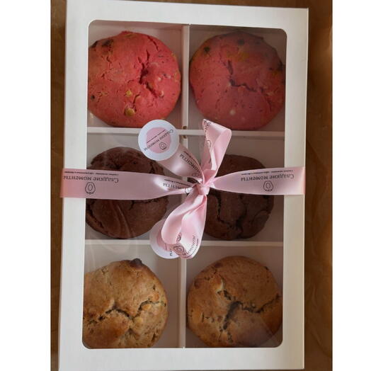 Печенье кукис 6 штук