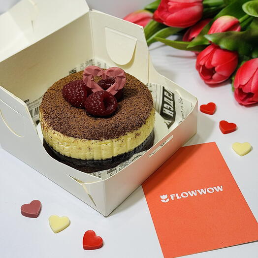 💕 Бенто Брауни - Чизкейк Тирамису. Порционный десерт на День влюбленных. 14 февраля ♥️