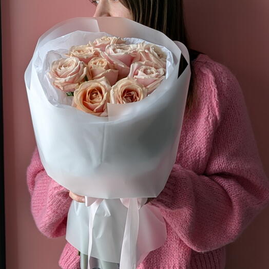 Моно из чайных роз