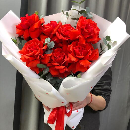Французская роза сорта «Нина»
