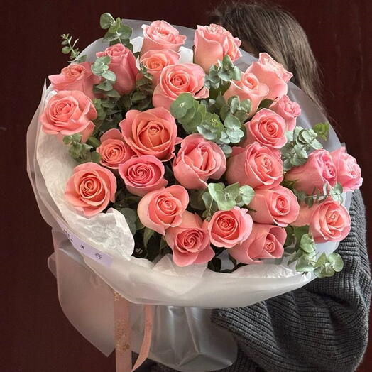 Bouquet "25 Hermosa roses"