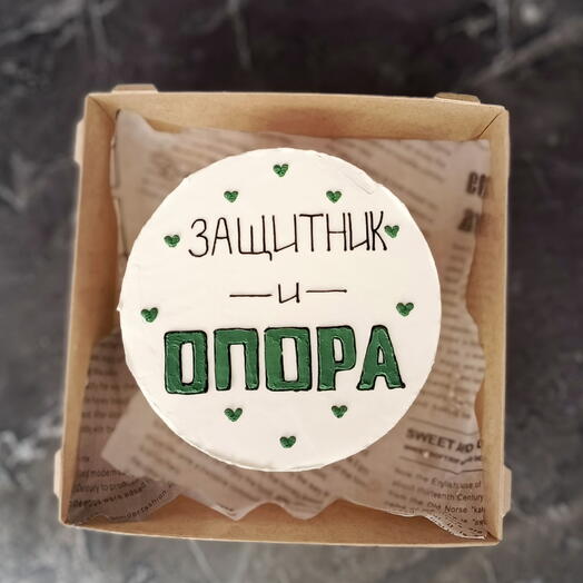 Бенто торт на 23 февраля