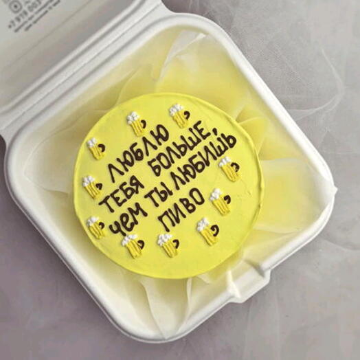 Торт бенто "Мужское меню