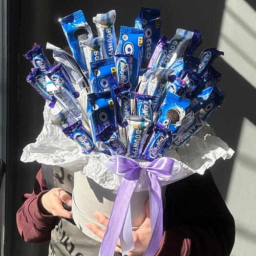 Букет из конфет 💙