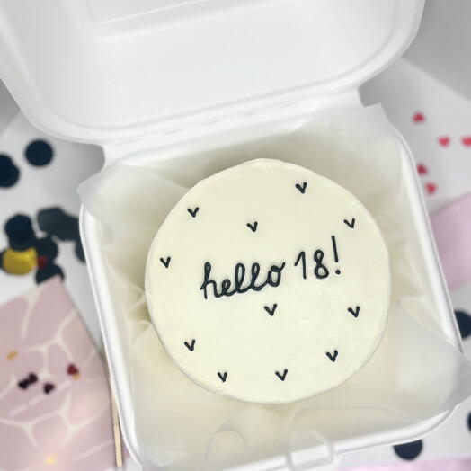 Бенто «hello» на день рождения
