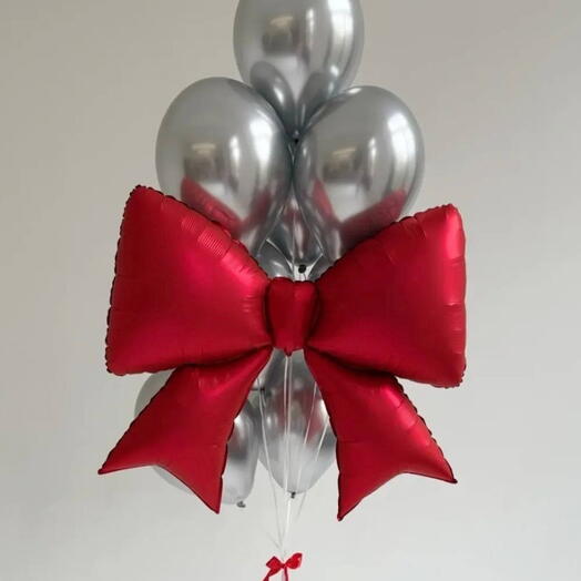 Набор шаров с бантиком